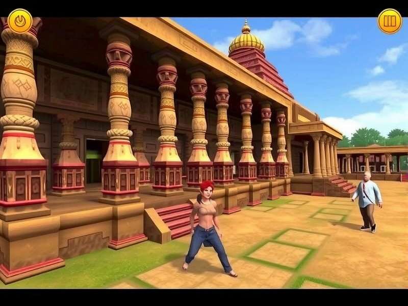 Khajuraho Temples Quest Game Screenshot